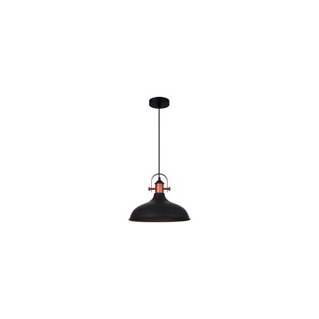 Lámpara led colgante 2G 3460 N negro/cobre