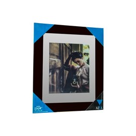 Marco ABC-26 1 ventana 27.5x35.5 chocolate