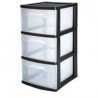 CAJONERA STERILITE 2830 3 CAJONES NEGRO