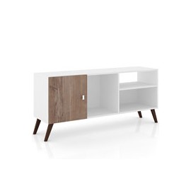 Mueble Para Tv Bertolini Rt 3014 blanco/rust ...