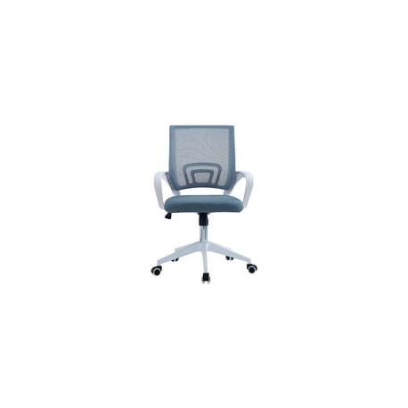 SILLA ALTEREGO MOSART GRIS/BLANCO