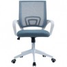 SILLA ALTEREGO MOSART GRIS/BLANCO
